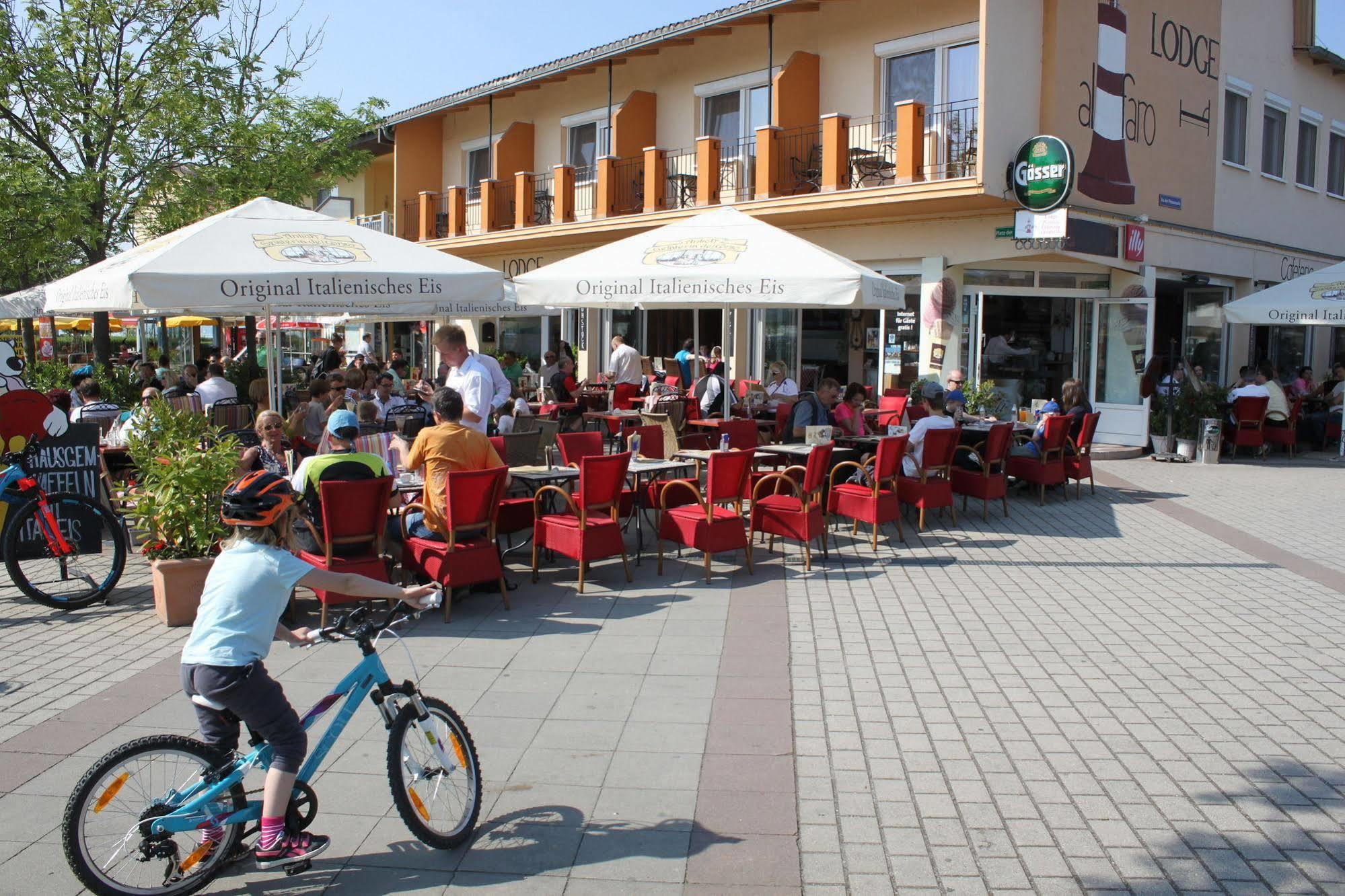 Hotel Al Faro Lodge Am See Podersdorf am See Bagian luar foto